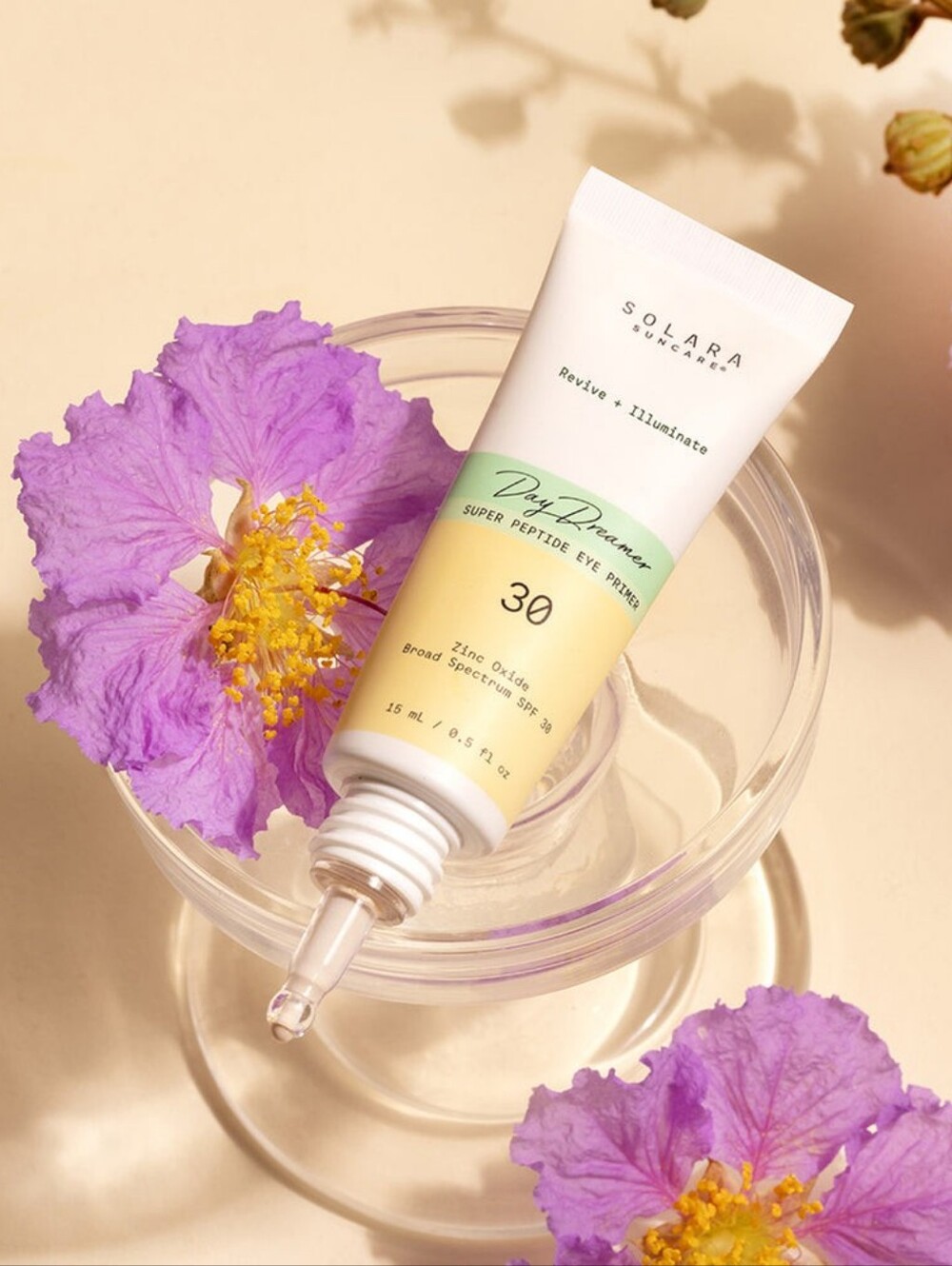 Solara Day Dreamer Super Peptide Eye Primer SPF 30 - NEW - Picture 2 of 5
